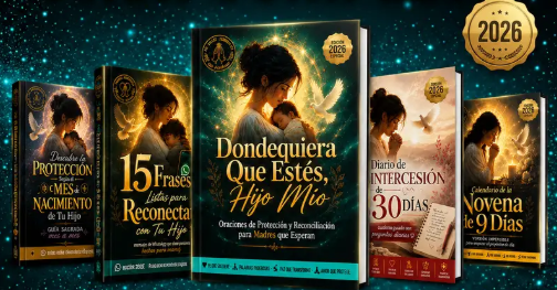 Pack Completo — 1 Ebook + 4 bonos de oración para madres